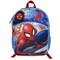 Marvel Spiderman 16" Blue and Red School Backpack with Front and Side Pockets